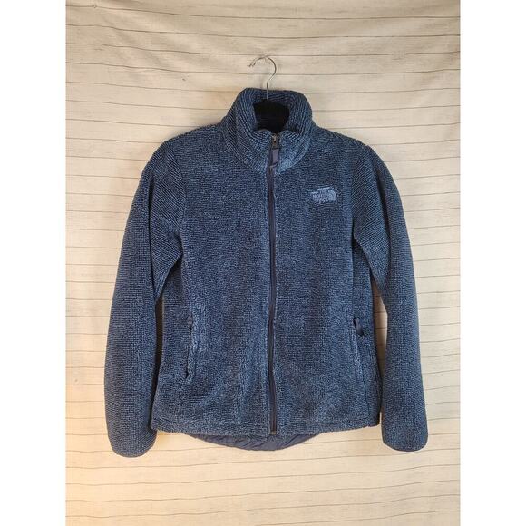 THE NORTH FACE Osito Jacket in Shady Blue/Summit Navy, sz Medium - Picture 13 of 13